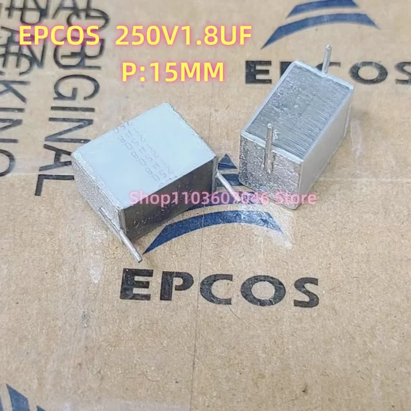 10pcs 250V 1.8uF 1.5uF 2.2uF 185 15mm Stacked Capacitor Thousand Layer Cake Siemens