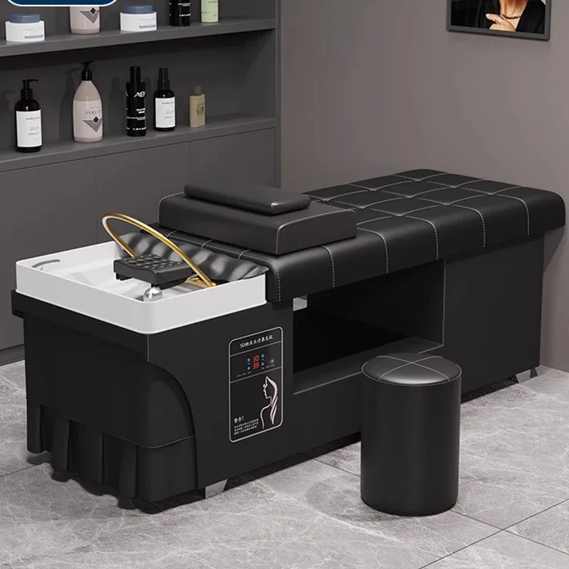 

Стулья для шампуня для головы в тайском стиле, спа-массаж головы, роскошная парикмахерская, шампунь, кровать для душа, мебель для салона Silla Peluqueria FYSC