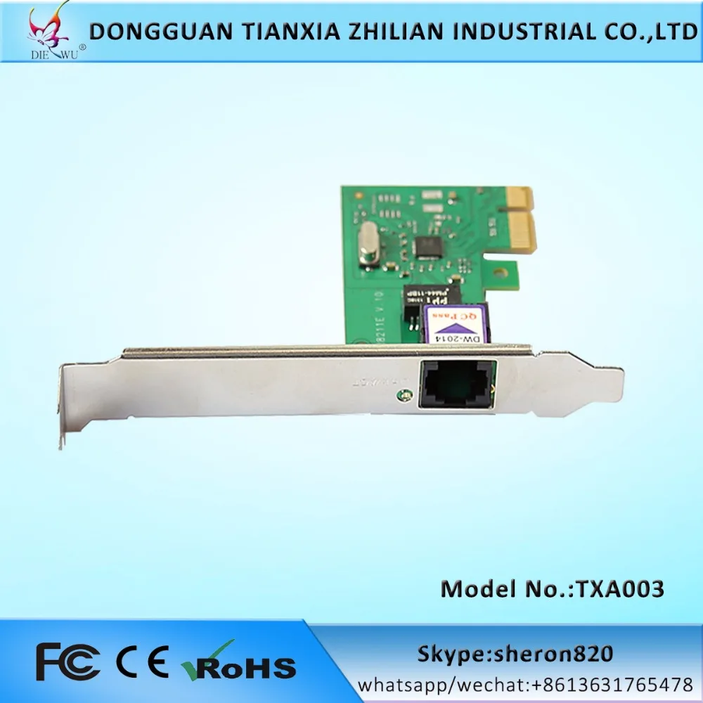 10 шт., горячая распродажа, сетевой адаптер сетевой карты PCI10/100M с микросхемой Rtl8211F