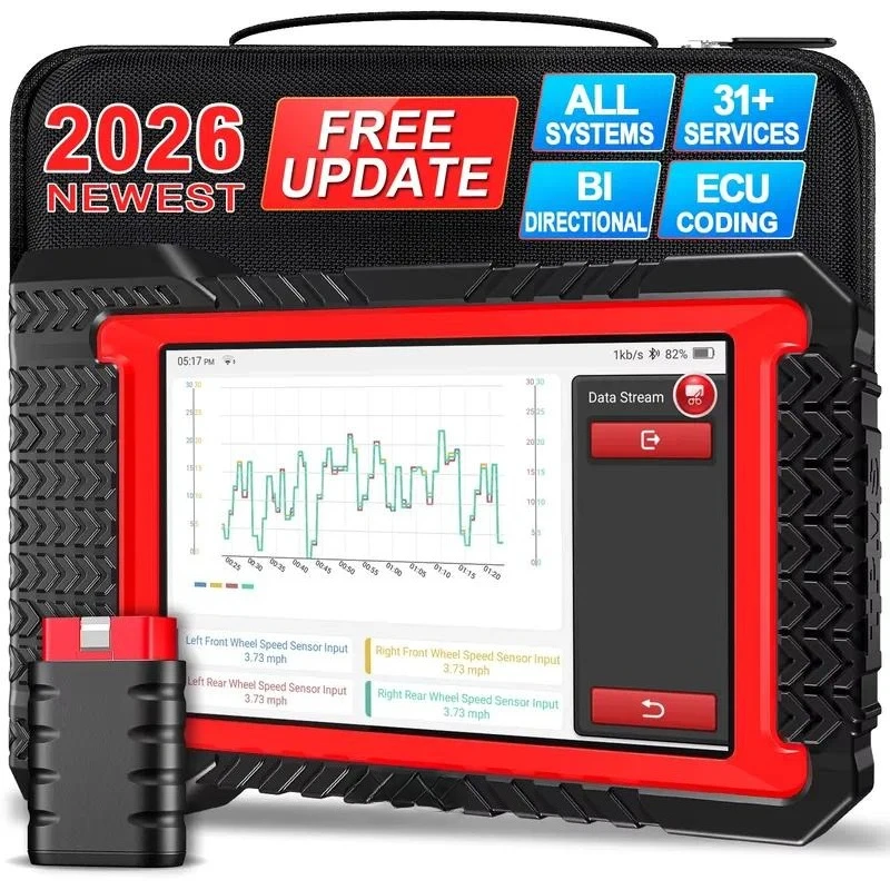 2026 Kingbolen K7 Car Scanner Obd2 ALL System ECU Coding Active Test AF Reset 28 Resets Escaner Automotriz
