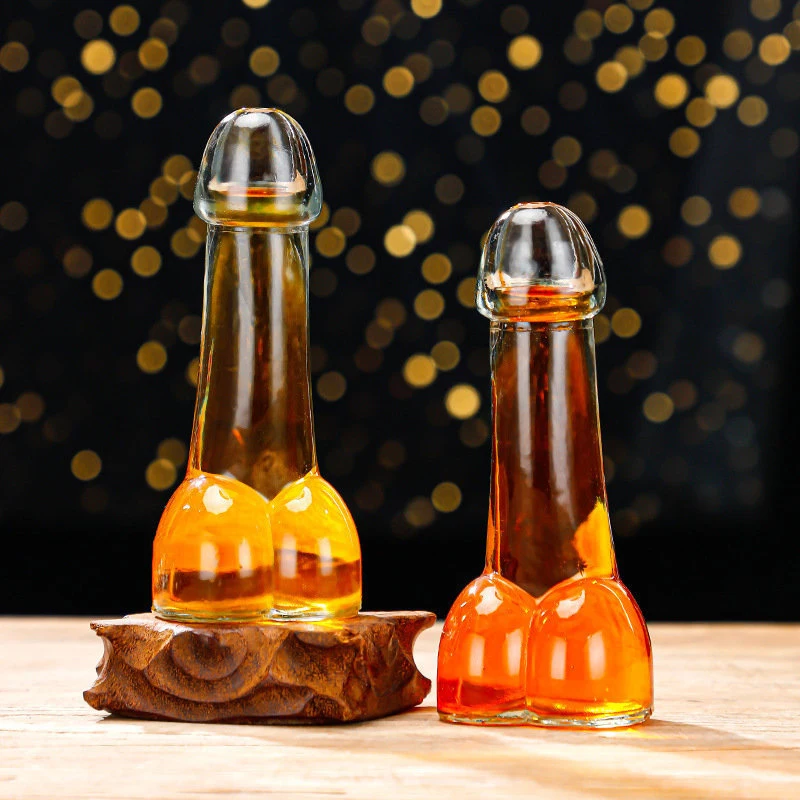 كوب كوكتيل إبداعي ، كوب زجاجي من القش ، نبيذ من النظارات ، حفلة بار ، ويسكي ، نظارات الشمبانيا #3