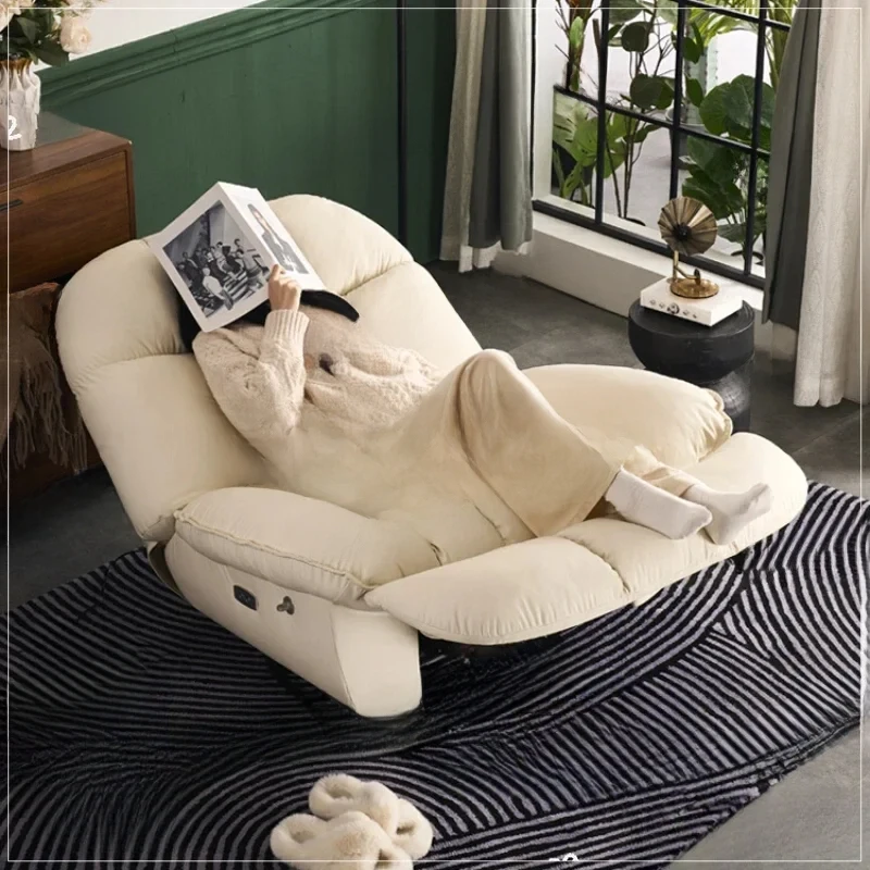 Rotating Adult, Lazy , Multifunctional Eggshell Rocking Chair, Lounge Cha, Living Room