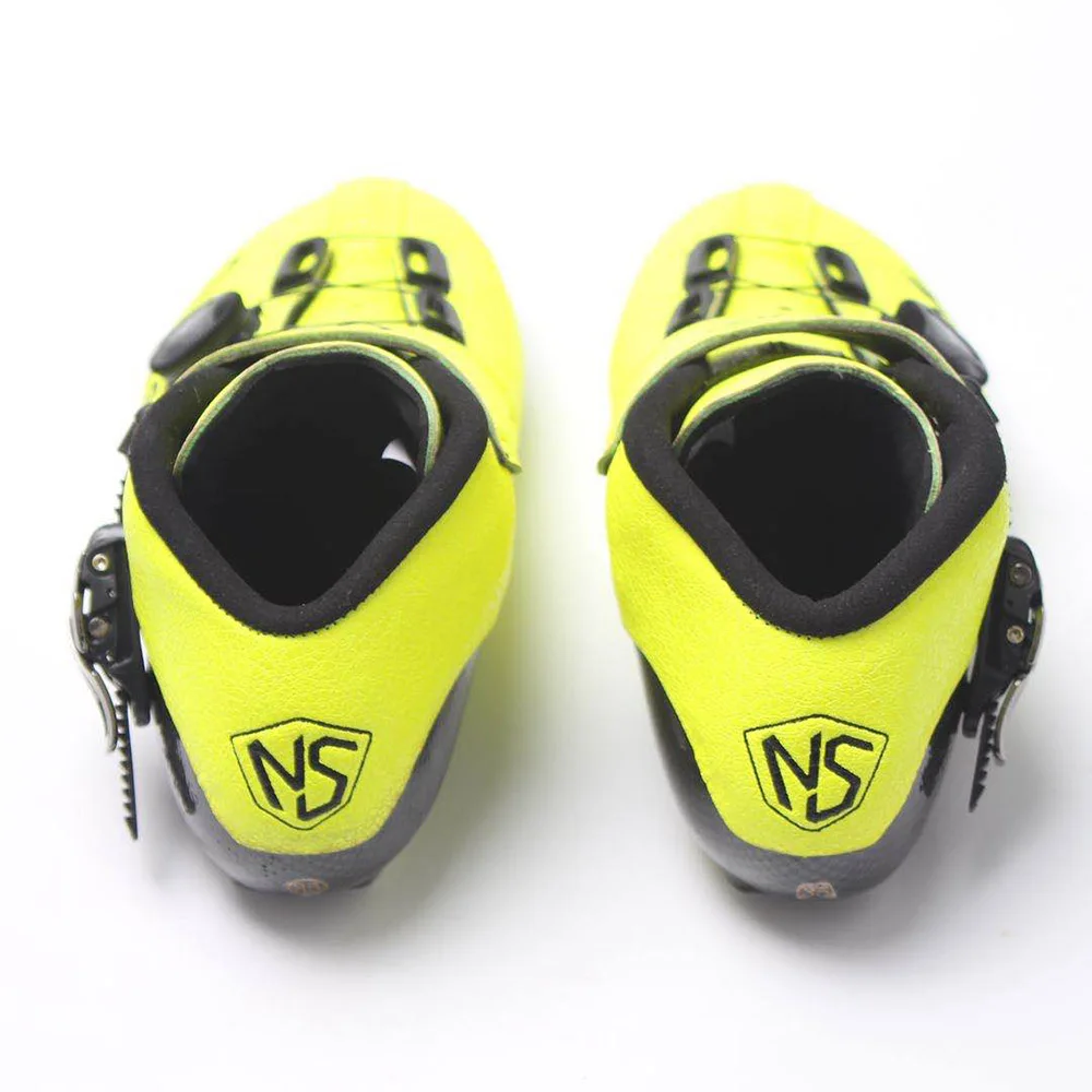 1Pair Original Niceslide Speed Inline Skate Boots Self locking Carbon Fiber Professional Competition Speeding Skate Race Skating