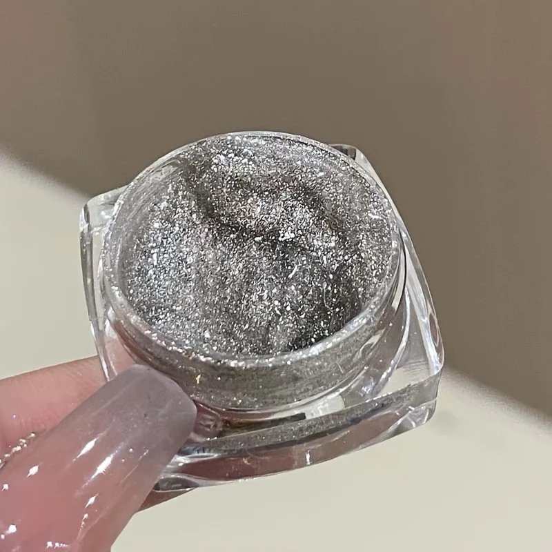 Sombra Glitter Jelly – Gel líquido brilhante de sombra única para destaque dos olhos, aplicação precisa e brilho de longa duração