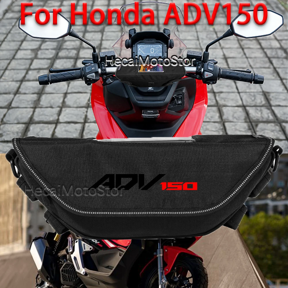 

Motorcycle Bag Motorcycle accessory Waterproof And Dustproof Handlebar Storage Bag navigation bag For Honda ADV150