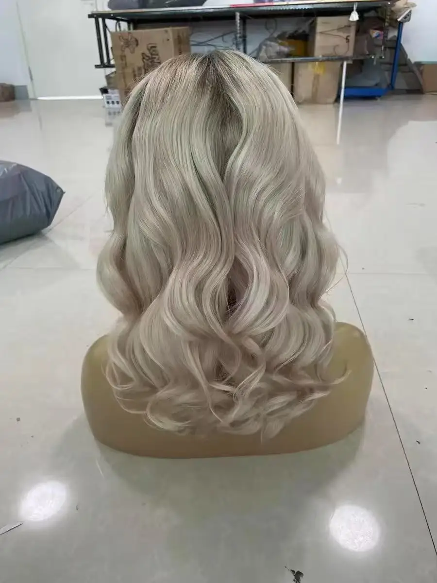 

Ombre Blonde Wave 100% 13X4 Lace Front Wig for Women