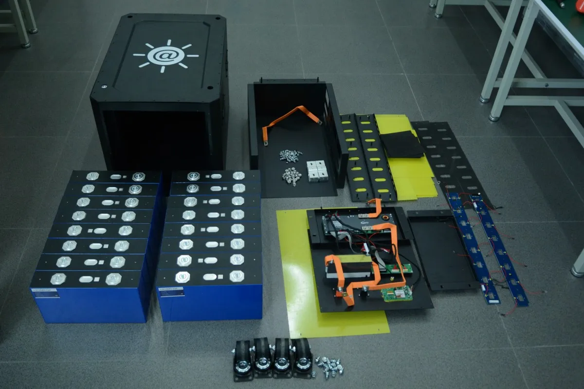 51.2v Lifepo4 Battery Box 33KWh 16s MB56 628Ah Box Kit With JK 200A V19 BMS Solar Storage Lithium Battery Box Kit