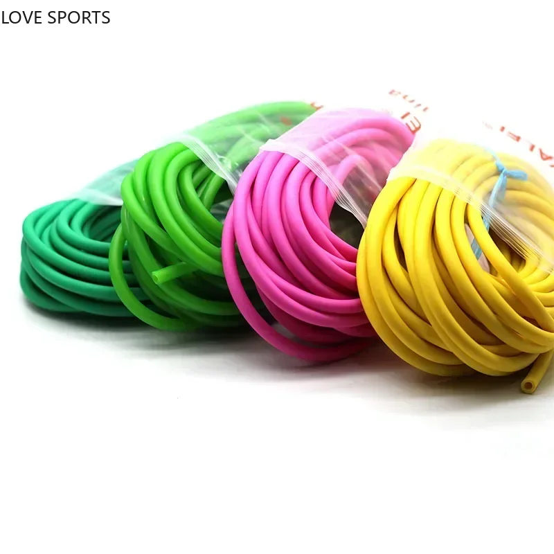 

10 Meters Resistance Band Natural Rubber Band Latex Tube Pull Rope Tourniquet Rope Exercise Bands For School Students 3070 4070