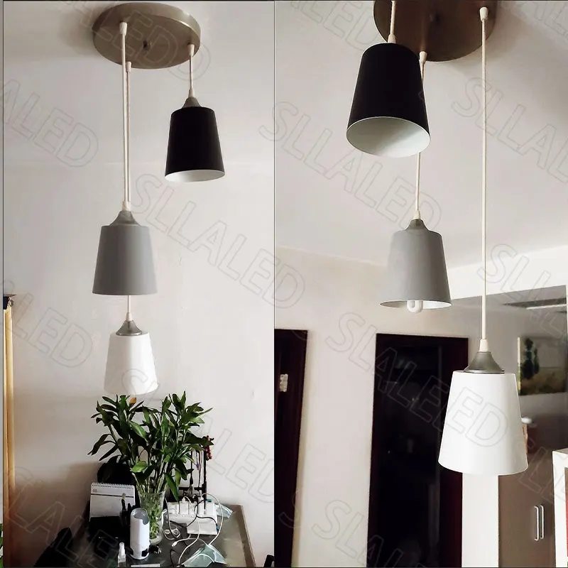 Modern Metal Pendant Lampshade for Stylish Dining Rooms Lighting Trendy Cafe Shops Suitable for Chandeliers Wall Lamps