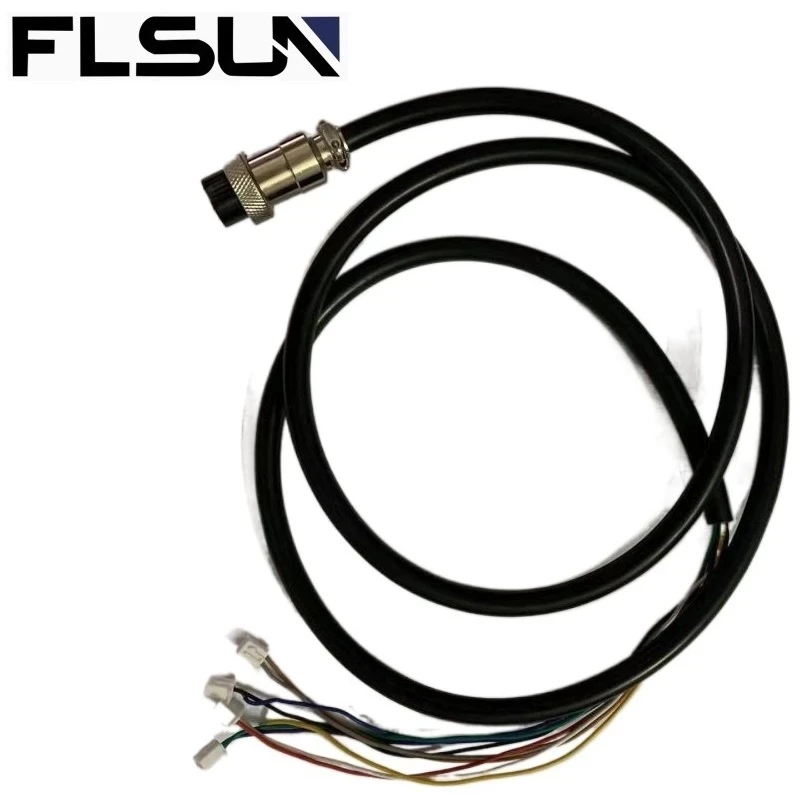 FLSUN 3D Printer Part SR/Q5/QQ-S PRO/Super Racer Effector Hotend Extention Cable Motherboard Connection Line Replacement