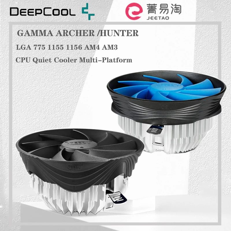 

DEEPCOOL GAMMA ARCHER /HUNTER CPU Quiet Cooler Multi-Platform Tower Cooler 120mm For Intel LGA 775 1155 1156 AMD AM4 AM3 AM2