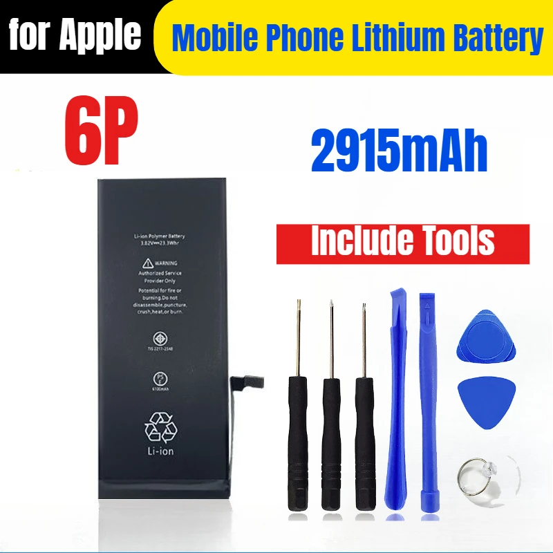 

2915mAh High-capacity for Apple 6P Mobile Phone Lithium Battery