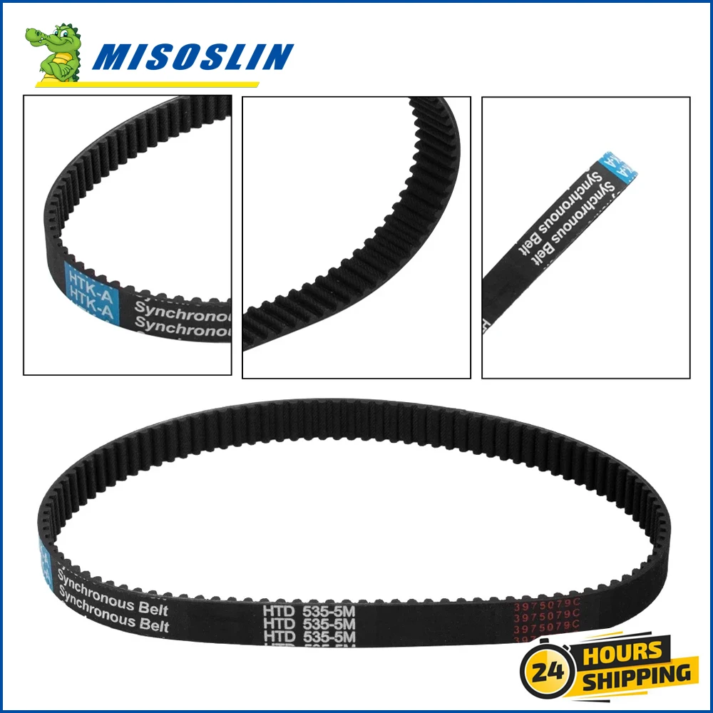 Electric Scooter Belt 3m-384-12/ 5M-535-15 Scooter Conveyor Spare Part Rubber Drive Stripe Synchronous Transmission Timing Belts