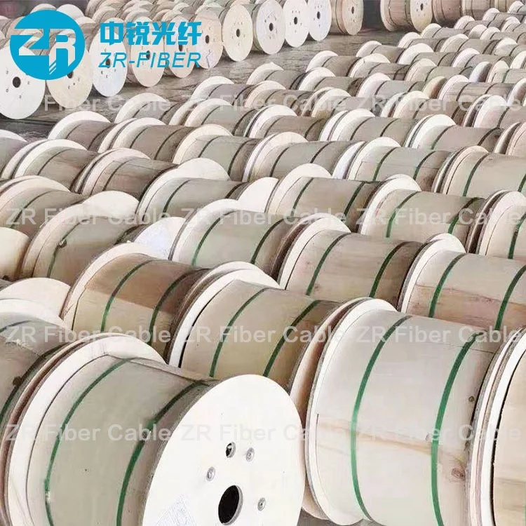 outdoor 2 inti kabel serat optik gyfxty 4 8 12 core 4f 6f 12f fibra optica 6 hilos CLT drop wire cable gyxtw fiber optic cable - view 2