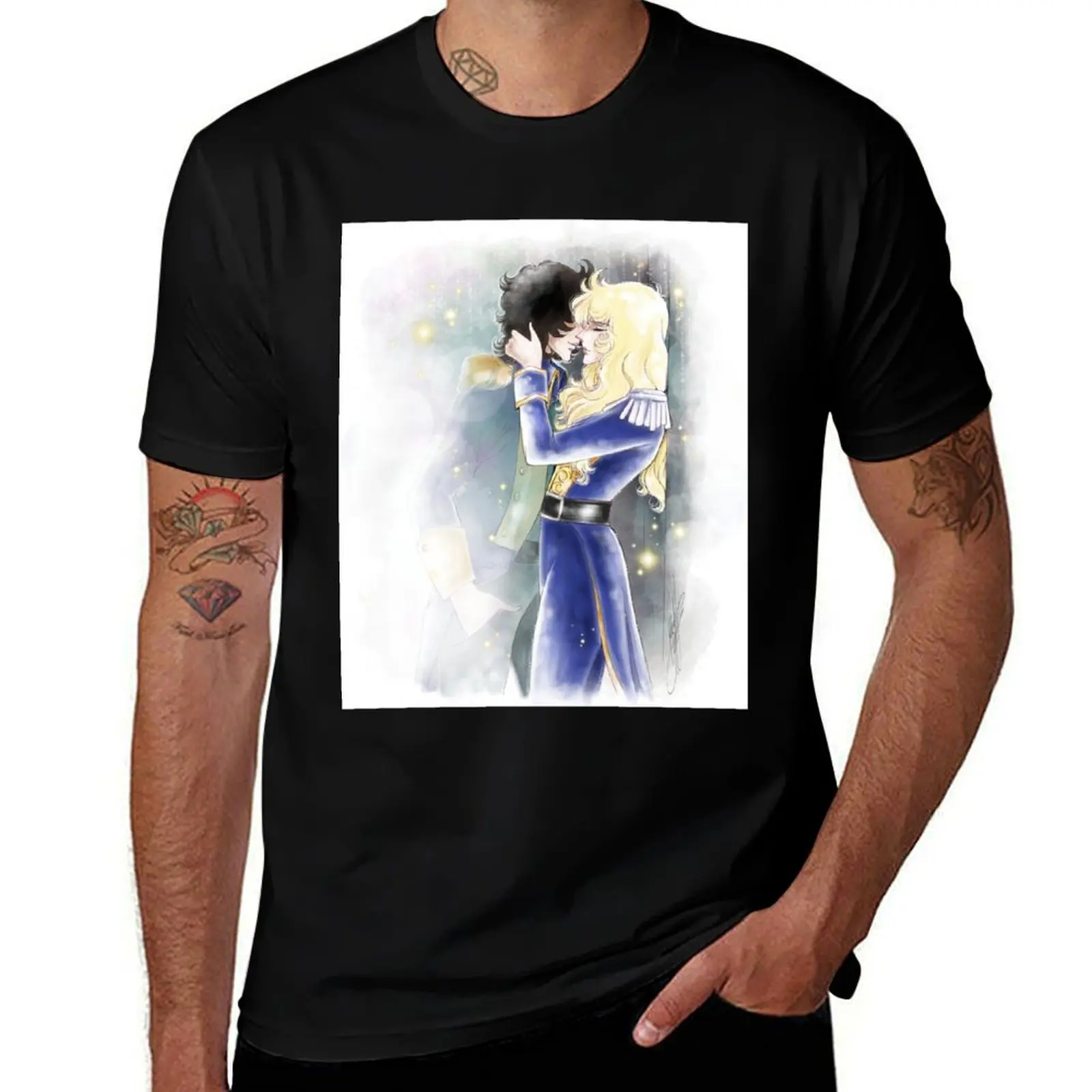 Oscar and André - Once and Soon - Blank T-Shirt Big and Tall Loose Fit T-Shirt
