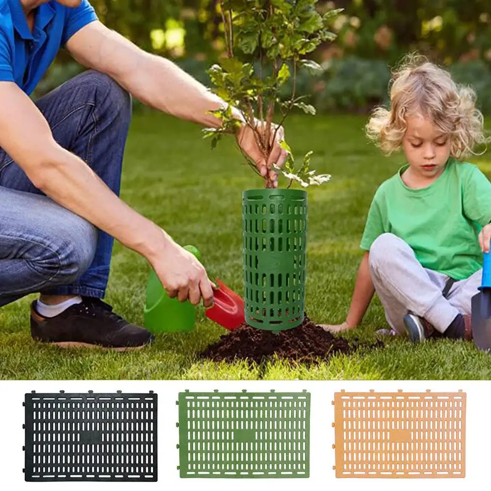 Plant Cover Compact Tree Trunk Protector Strong Prevent Animal Bite Backyard Lawn Green Trees Bark Protector Guard