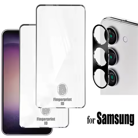 for samsung s23 s25 s24 fe Screen Protector for Samsung s25 ultra s24 s23 s21 s22 plus s23 fe glass protection galaxy s 23 accesorios Glass protectors for samsung s23 mica Samsung s24 plus