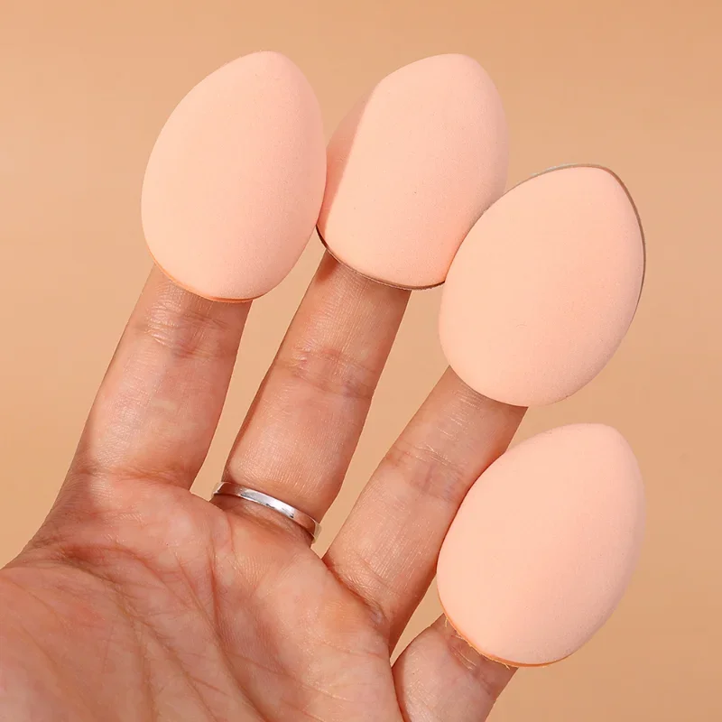 5Pcs/set Mini Finger Puff Foundation Powder Detail Makeup Sponge Face Concealer Cream Blend Cosmetic Accessories Makeup Tools