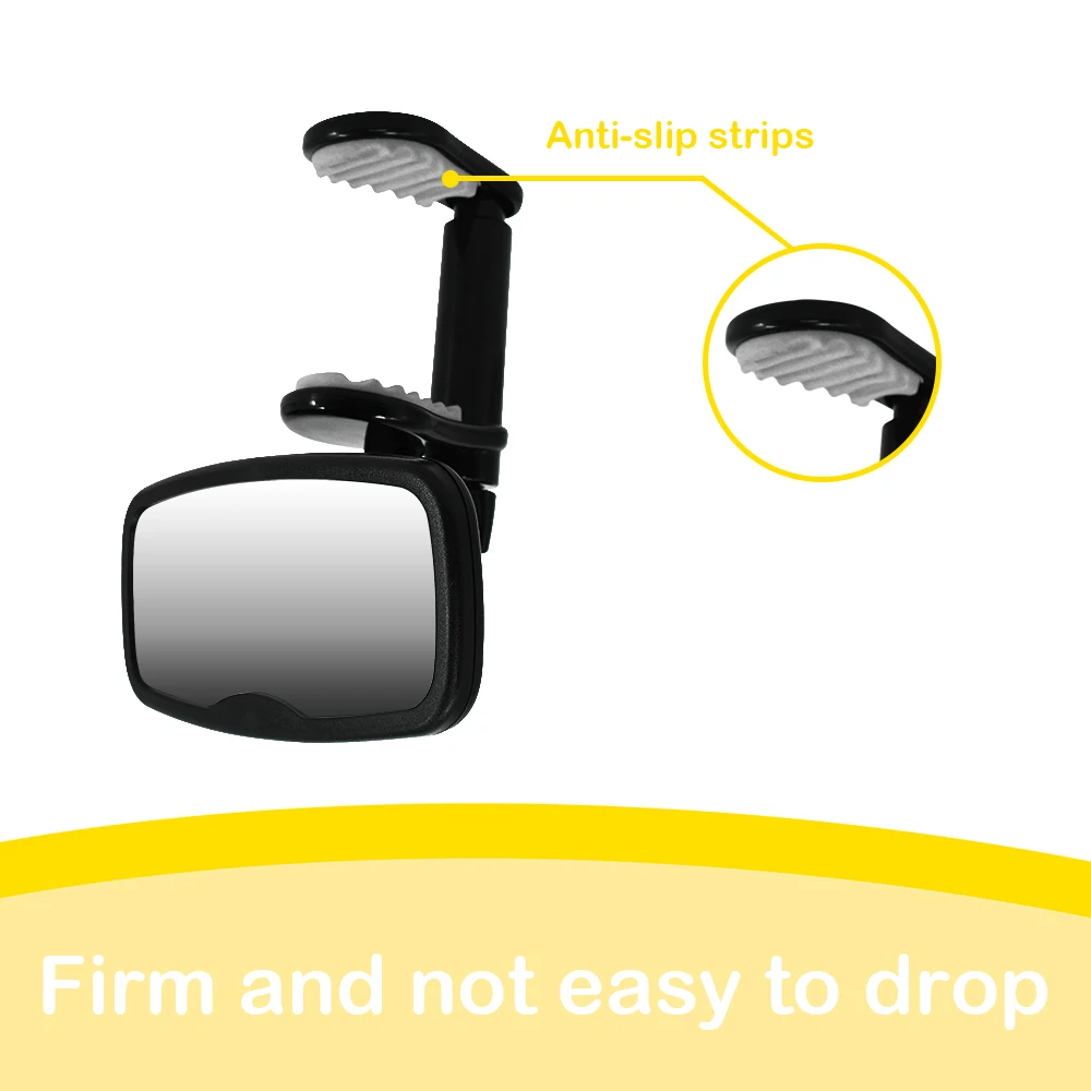 1PC Baby Car Mirror Adjustable Child Observation Safety Mirror Convex Lens with Wide Field of View Shatter-proof Mirror image 4