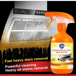 Kitchen oil cleaning Strong detergent heavy oil cleaning artifacts oil extractor hood Clean clean the stove to remove oil