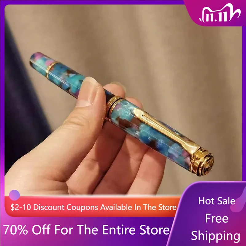 

2025 Дешевая ручка для распродажи ADMOK J800/M800 Перьевые ручки 0,38EF 0,5F 0,7 м Плавное письмо Корпоративная/бизнес/юбилейная канцелярская ручка