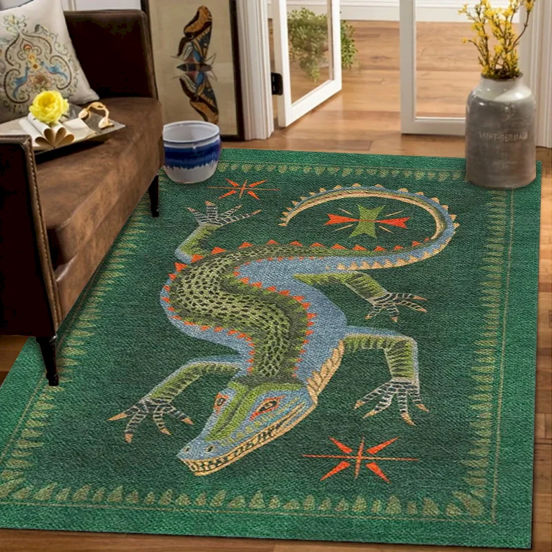VIKAMA City Road Traffic Map Game Carpet Anti Slip Education Game Floor Mat Bedroom Indoor Home Decoration