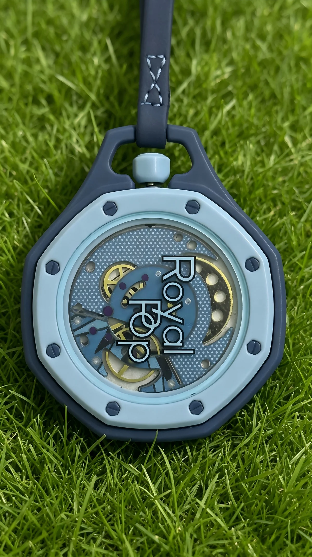 Montre de poche à quartz AP Swatch Joint Watch, montre de poche AP Swatch Royal Pop Oak, montre de couple, cadeau d'anniversaire exquis, nouveauté