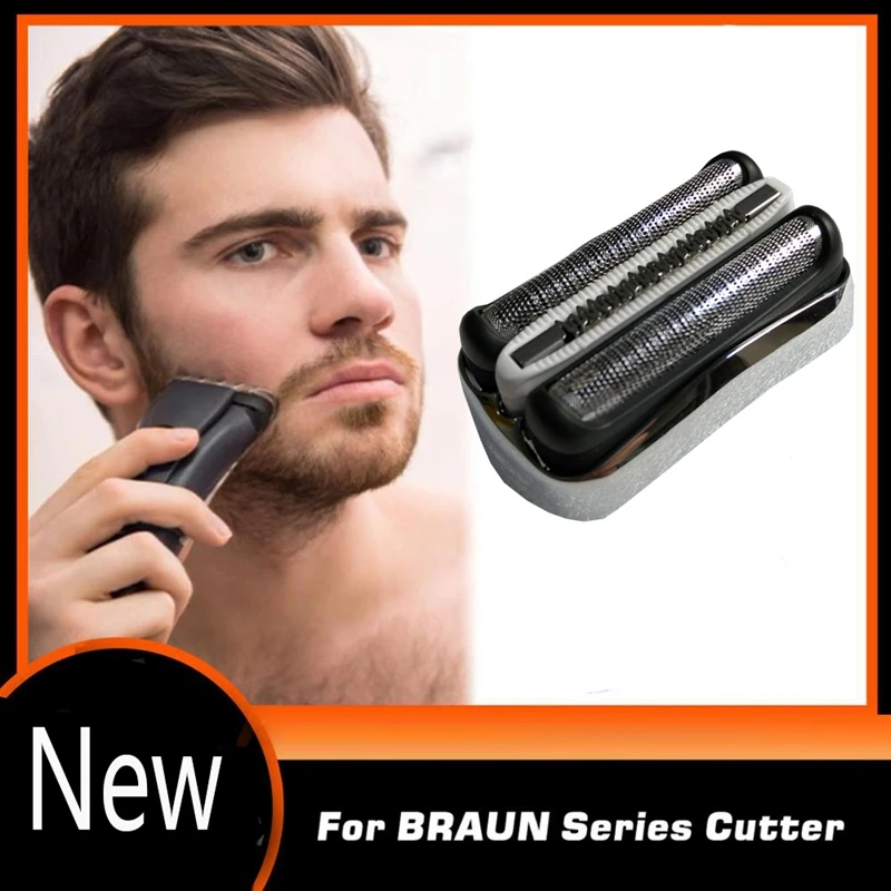 หัวโกนสำรองสำหรับ Braun 32S 301S 310S 320S 330S เปลี่ยนหัว aksesoris Alat cukur ไฟฟ้า