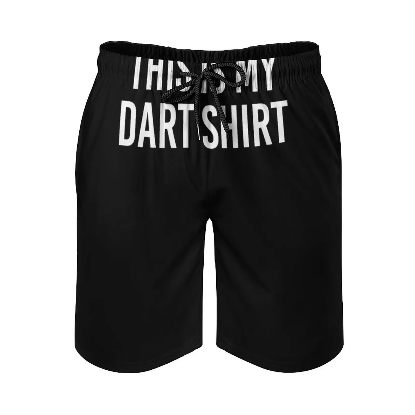 This Is My Dart Shirt Dartplayer Gift Men's Swim Trunks Sports Shorts Beach Trunks Surfing Pockets And Mesh Lining Idea Quotes