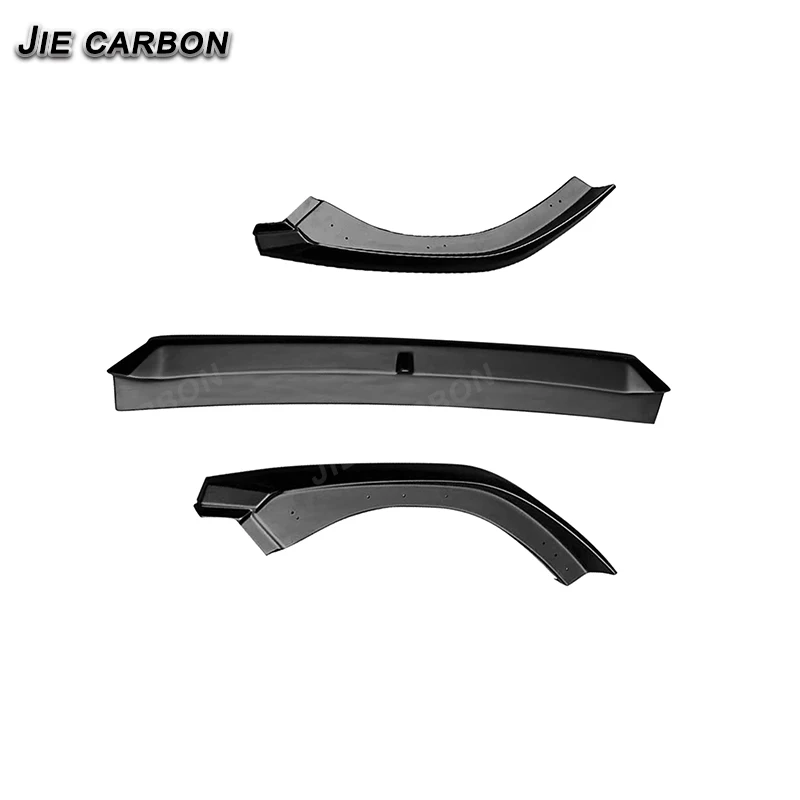 For 2018-2024 Series Suzuki Swift Sport ZC33S Front Bumper Diffuser Chin ABS Front Lip Auto Parts Jie Carbon Style