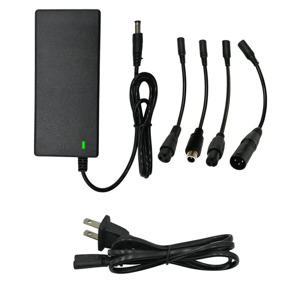 Charger Power Adapter Black DC 42V 2A Electric Scooter Accessories For 24-36v Lithium Battery High Quality Hot Sale