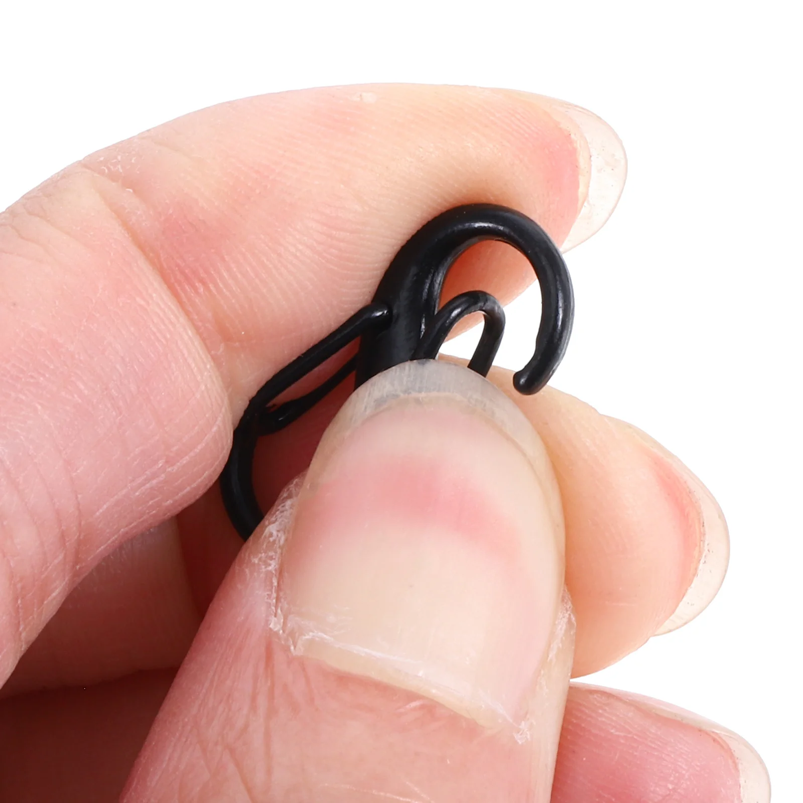 100pcs S Shape Hooks Black Zinc Alloy Double Ended Lobster Clasp For Diy Jewelry Keychain Purse Lock Necklace Bracelet Extender