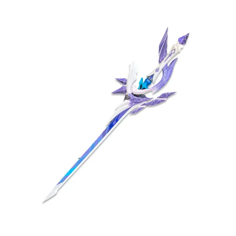 Game Genshin Impact Skirk Cosplay Azurelight Sword PU Weapons Porps for Halloween Christmas Fancy Party Costumes Accessories