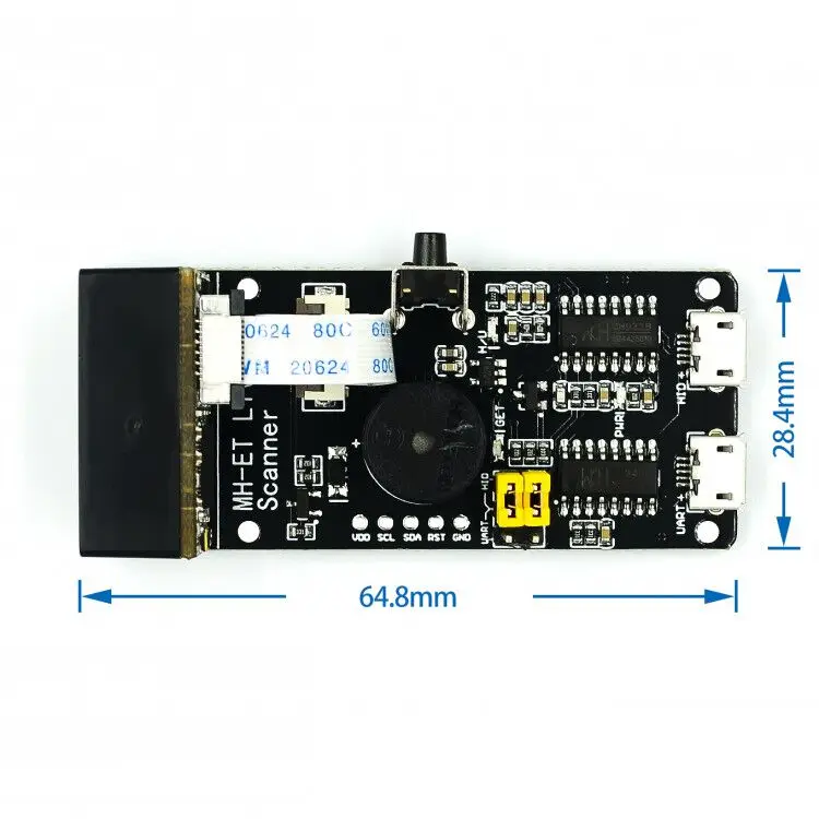 Barcode Scanner Module V3.0 1D/2D Codes Reader Two-Dimensional Scanning Engine Barcode Scan Recognition Module