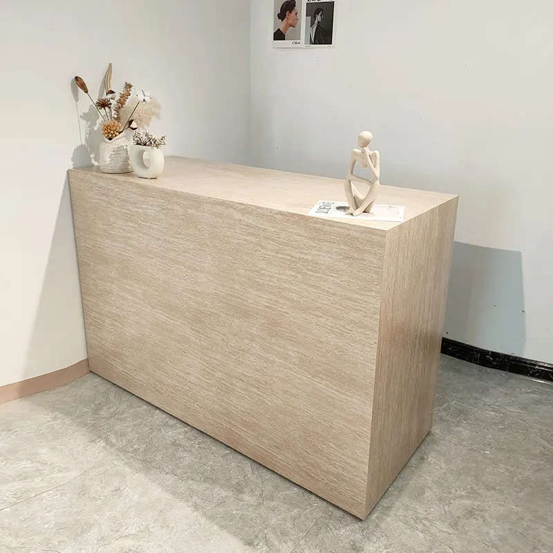 

Современный, простой и долговечный прилавок с LED-подсветкой для салонов красоты, гостиниц и кассовых зон.