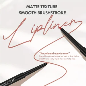 Nackter brauner Futterstift, einfacher Lippenstift, wasserdichte Lipliner, dauerhafter, nicht stehender Lippenstift, Make -up -Schönheitsstift 10 Hauptverkauf Brown Lippenstifte - №3