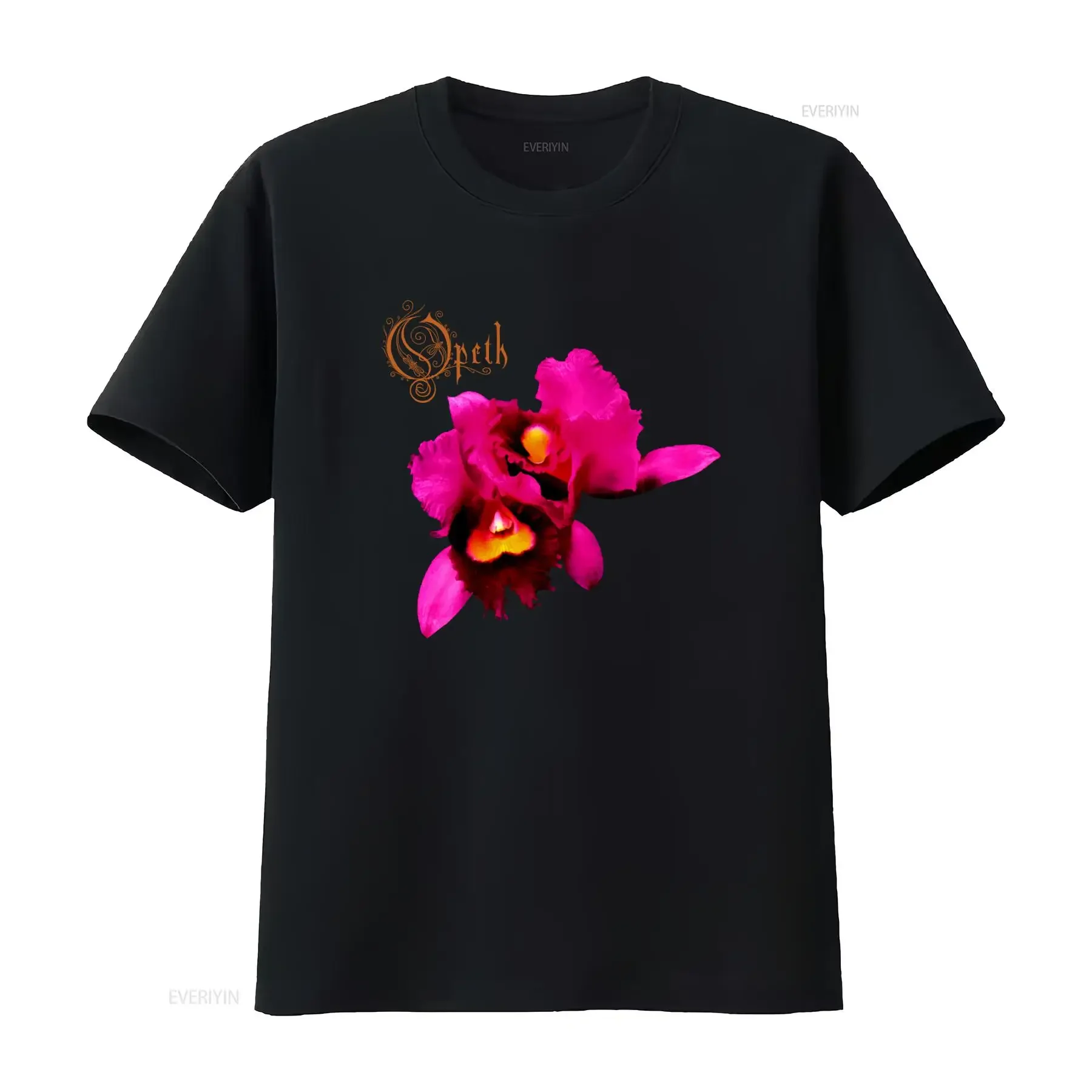 Opeth Orchid Retro 90s Black T Shirt for S 3XL vintage Washed Casual Slightly Comfortable graphic Soft designer clothes