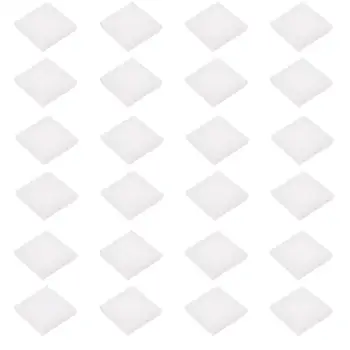 24 adet tuval boyama kurulu Mini boş paneller çerçeveleri gerilmiş tuvaller astarlı beyaz çerçeve panoları düz sanatçı paneli yağ akrilikler