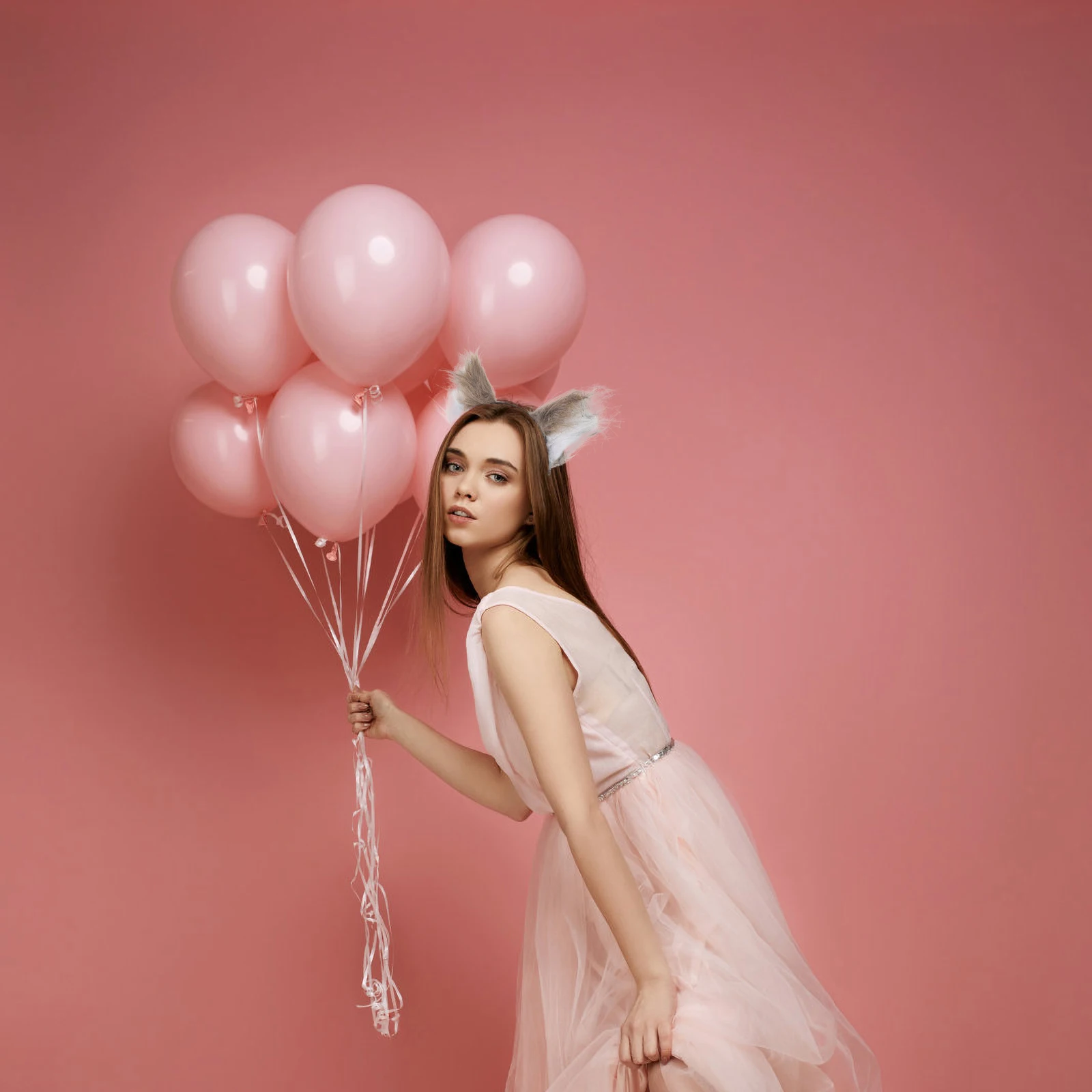 

Foxes Ear Headband Delicate Creative Party Head Decor Festival Costume Party Cosplay Animal Ear Hairband Girl Headwear