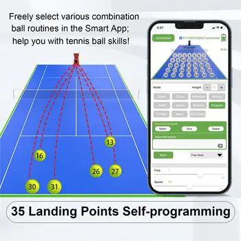 6 best sales Máquina de arremesso de bolas de tênis - №6