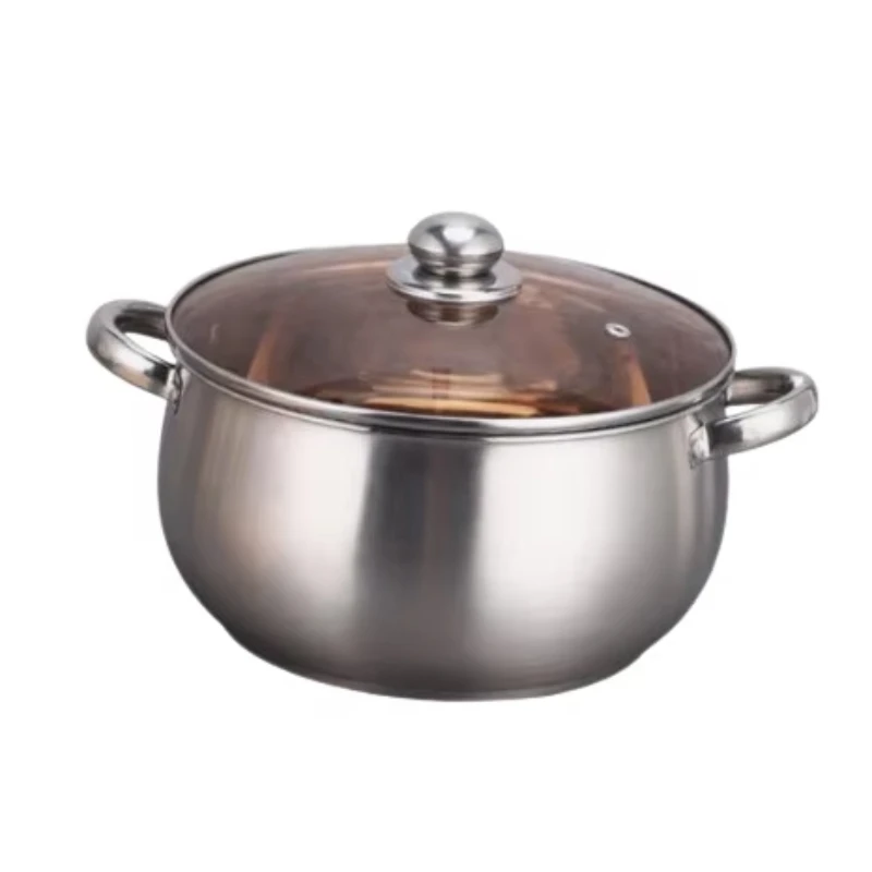 

Food server Hot pot shape Hot pot with glass cover Wedding banquet Catering utensils