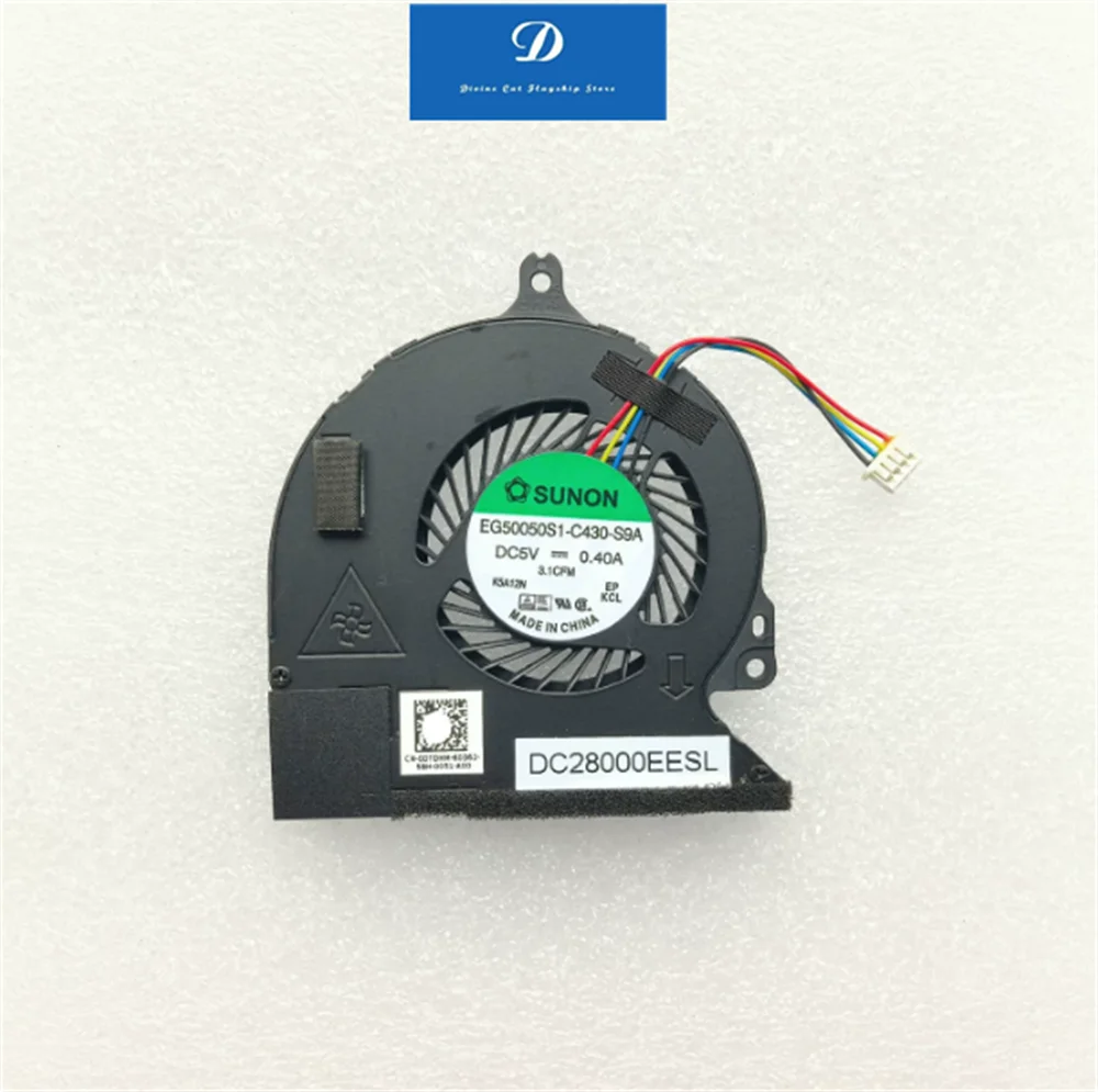 FOR Dell Latitude 5250 E5250 Cooling Fan 0DTDHM
