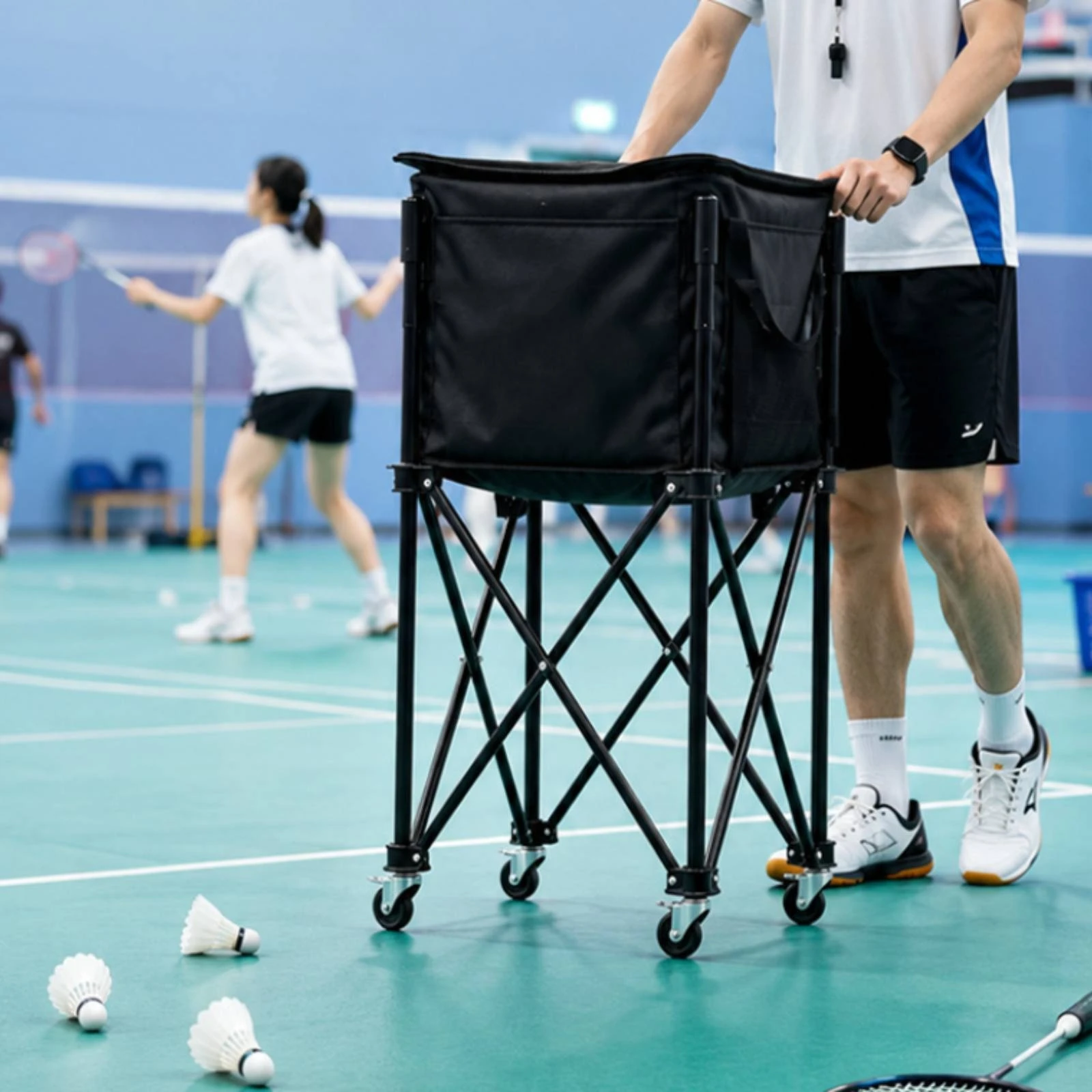 Składany wózek do przechowywan – Sports Equipment Outdoor Storage recenzja i cena