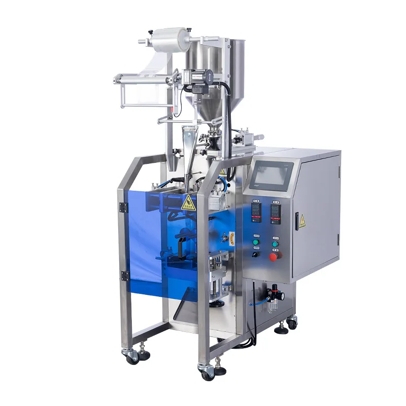 Chili sauce liquid packing machine, bibimbap sauce quantitative packaging machine, chili sauce packaging machine