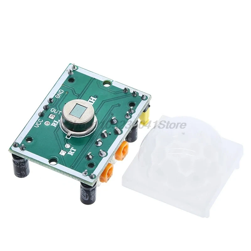 HC-SR501 Probe Human Body Infrared Sensing Module Pyroelectric Induction Switch Infrared Probe Sensor for Arduino Raspberry Pi