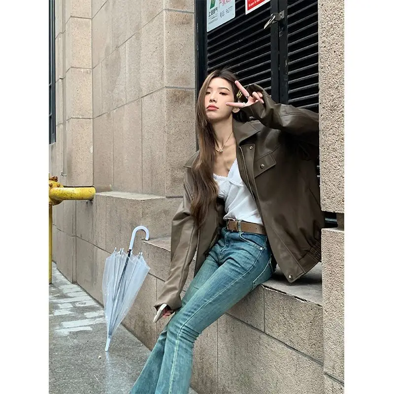 

Windbreaker Jackets For Woman Slim-Fitting Standneck Asymmetrical Longline Yellow Slant Flower Boyfriend Colors Artistic Pile