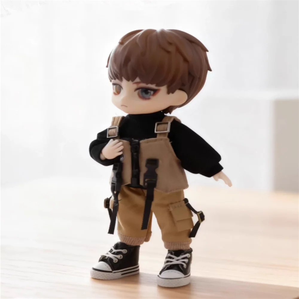 Улитка 1/12, 12-точечная кукольная одежда OB11, супер крутая спецодежда, повседневные брюки, аксессуары для моделей P8 P9, Bjd, в наличии