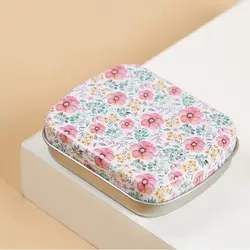 Multiple Styles Waterproof Mini Iron Box Reusable Exquisite Candy Packing Box Simple Small Storage Container Household