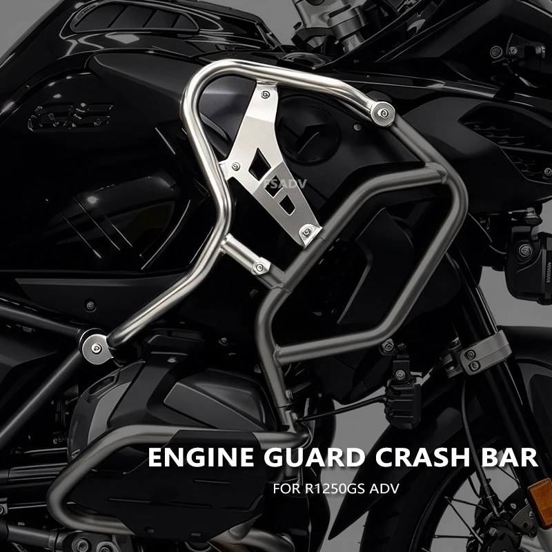 For BMW R1250GS ADV R 1250 GS Adventure R1250 GSA LC 2019-2023 2024 Motorcycle Upper Crash Bar Bumper Extensions Engine Guard