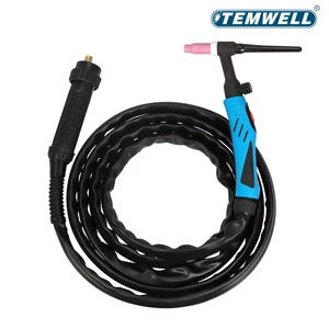 Torç kaynağı, TIG kaynağı, Argon arkı Kaynak Tabancası, Tungsten Ark Kaynak Tabancası, Arayüzler ve Avrupa, WP-26, WP-26FV, 3, WP26, WP26FV, 200A 12-en çok satan, meşale, tıg kaynağı, yüksek frekanslı №11